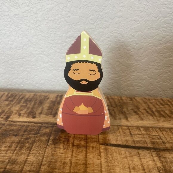 Christmas Nativity Wooden Playset King  Replacement Addition - Picture 2 of 7